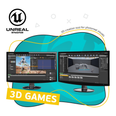 Unreal Engine 4. Игровой движок - КИБЕРшкола программирования для детей, компьютерные курсы для школьников, начинающих и подростков - KIBERone г. Хомутово