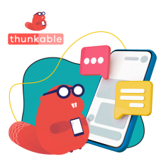 Разработка мобильных приложений в Thunkable. Начало - КИБЕРшкола программирования для детей, компьютерные курсы для школьников, начинающих и подростков - KIBERone г. Хомутово