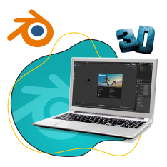 Blender - КИБЕРшкола программирования для детей, компьютерные курсы для школьников, начинающих и подростков - KIBERone г. Хомутово