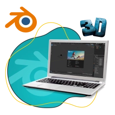 3D-моделирование. Blender для детей - КИБЕРшкола программирования для детей, компьютерные курсы для школьников, начинающих и подростков - KIBERone г. Хомутово