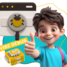 Тестирование & Vibe Debug. Охотники за багами - КИБЕРшкола программирования для детей, компьютерные курсы для школьников, начинающих и подростков - KIBERone г. Хомутово