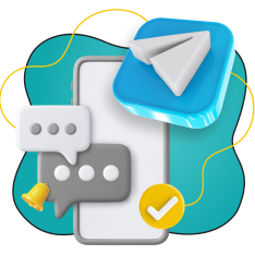 Создание Mini App для Telegram - КИБЕРшкола программирования для детей, компьютерные курсы для школьников, начинающих и подростков - KIBERone г. Хомутово