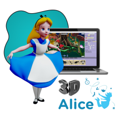 Alice 3d - КИБЕРшкола программирования для детей, компьютерные курсы для школьников, начинающих и подростков - KIBERone г. Хомутово
