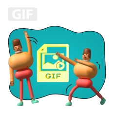 Gif-анимация - КИБЕРшкола программирования для детей, компьютерные курсы для школьников, начинающих и подростков - KIBERone г. Хомутово