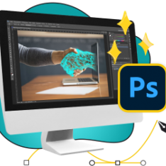 Волшебный Photoshop - КИБЕРшкола программирования для детей, компьютерные курсы для школьников, начинающих и подростков - KIBERone г. Хомутово