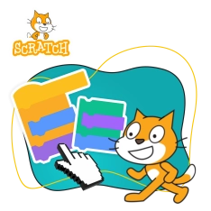 Scratch. Продвинутый уровень – создаём игры, как маленькие разработчики! - КИБЕРшкола программирования для детей, компьютерные курсы для школьников, начинающих и подростков - KIBERone г. Хомутово