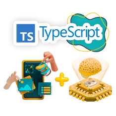TypeScript + AI: создаём умные веб-приложения - КИБЕРшкола программирования для детей, компьютерные курсы для школьников, начинающих и подростков - KIBERone г. Хомутово