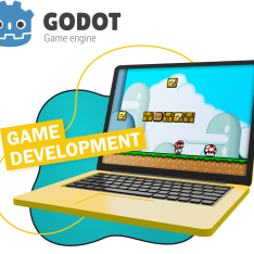 Godot.  Основа создания легендарных игр - КИБЕРшкола программирования для детей, компьютерные курсы для школьников, начинающих и подростков - KIBERone г. Хомутово