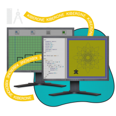Исполнители чертежник и черепашка - КИБЕРшкола программирования для детей, компьютерные курсы для школьников, начинающих и подростков - KIBERone г. Хомутово