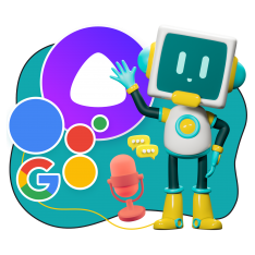 Голосовой помощник Алиса - КИБЕРшкола программирования для детей, компьютерные курсы для школьников, начинающих и подростков - KIBERone г. Хомутово