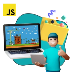 JavaScript + AI. Проектное обучение + геймификация + AI-помощники - КИБЕРшкола программирования для детей, компьютерные курсы для школьников, начинающих и подростков - KIBERone г. Хомутово