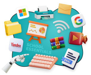 Цифровая база для школьника - КИБЕРшкола программирования для детей, компьютерные курсы для школьников, начинающих и подростков - KIBERone г. Хомутово