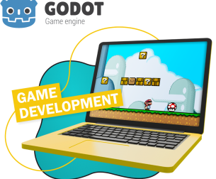 Godot.  Основа создания легендарных игр - КИБЕРшкола программирования для детей, компьютерные курсы для школьников, начинающих и подростков - KIBERone г. Хомутово